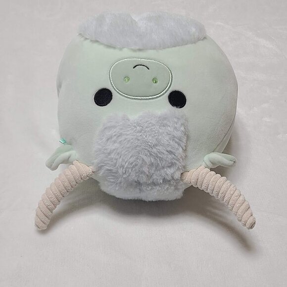 Squishmallows Iver The Highland Cow Plush 8" Mint Green Stuffed Toy Longhorn - Picture 9 of 12